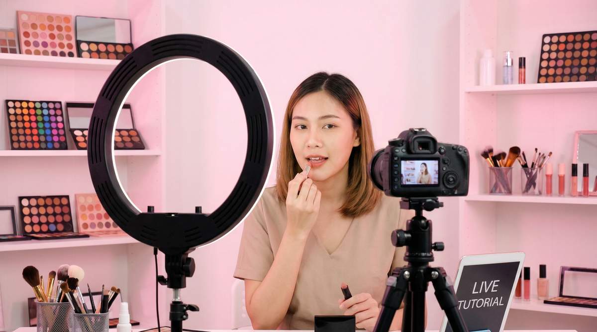 反差婊美妆视频教程：日常妆容分享